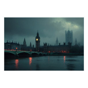 Poster Impressions de London Town 1896 Art