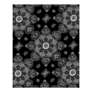 Poster imprimable avec design de médaillon