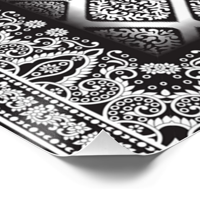 Poster Imprimantes d'art | Instruction murale en gras (Coin)