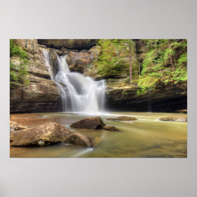 Poster Imprimer Cedar Falls Ohio (Devant)