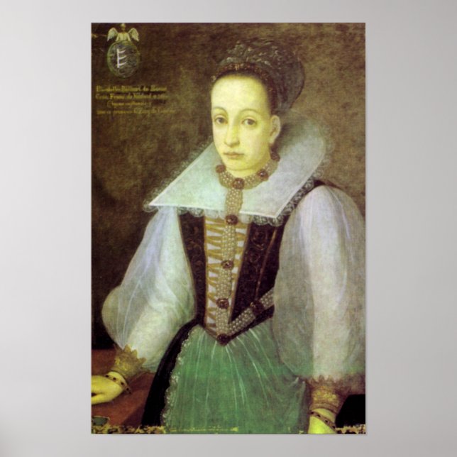 Poster Imprimer Comtesse de sang (Devant)