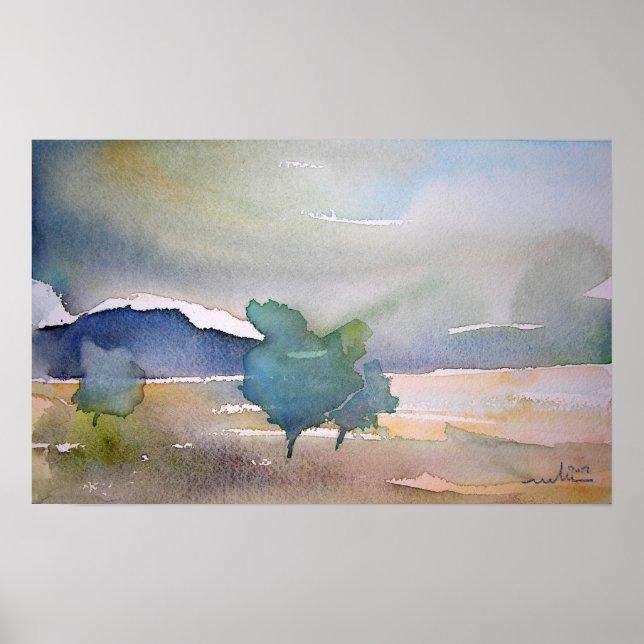 Poster Imprimer "Early Morning 01" - par Miki (Devant)