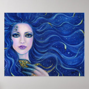 POSTER IMPRIMER LA BEAUTÉ FATALE MERMAID
