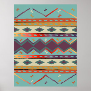 Poster Imprimer la conception générale du sud-ouest de l'