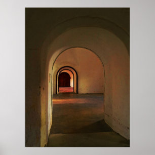Poster Imprimer l'affiche du corridor de cristobal