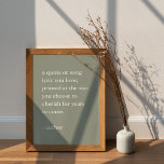 Poster Imprimer le devis personnalisé vert Sage<br><div class="desc">Impression de devis personnalisée disponible en version imprimée ou en téléchargement imprimable.</div>