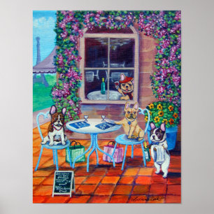 Poster Imprimer le mur d'art de Buldog en France