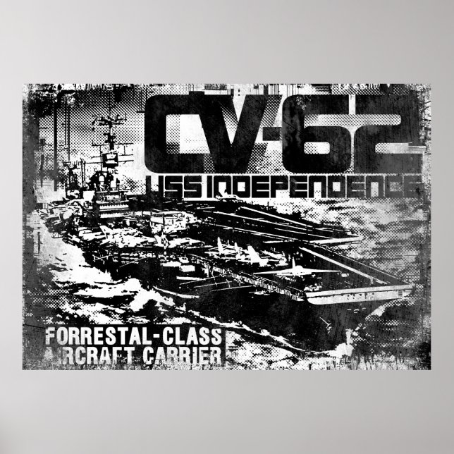 Poster Imprimer l'indépendance du transporteur aérien (Devant)