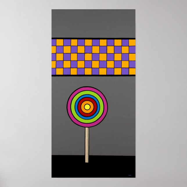 Poster Imprimer "Lolli Pop" (Devant)