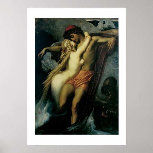 Poster Imprimerie d'art victorien romantique (Devant)