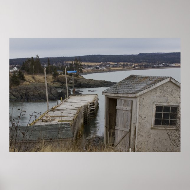 Poster Imprimerie fine d'art de Scott's Bay Wharf (Devant)