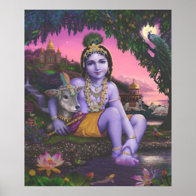 Poster Imprimerie Krishna Chandra (Devant)