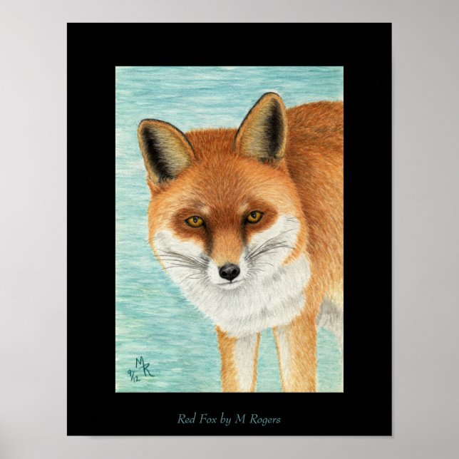 Poster Imprimerie Red Fox (Devant)