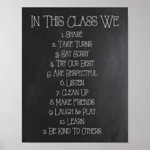 Poster In This Class We...