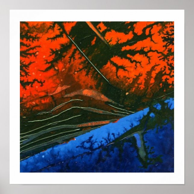 Poster Incendie de marais #6 (Devant)