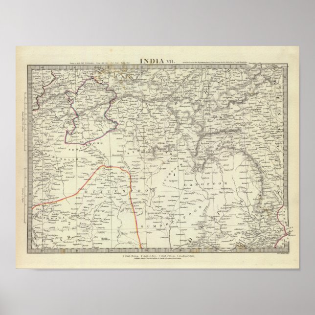 Poster Inde VII (Devant)