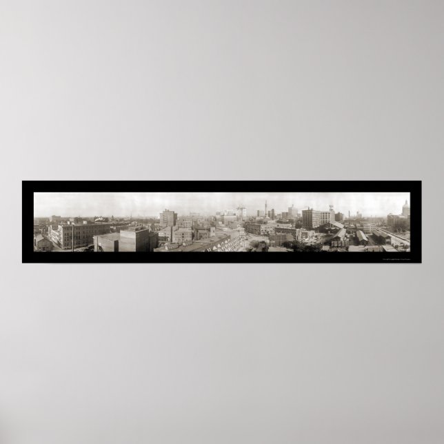 Poster Indianapolis, photo 1914 (Devant)