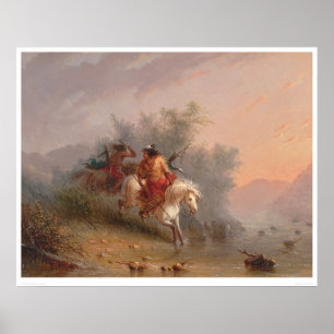 Poster Indiens de Shoshoni (1069A)