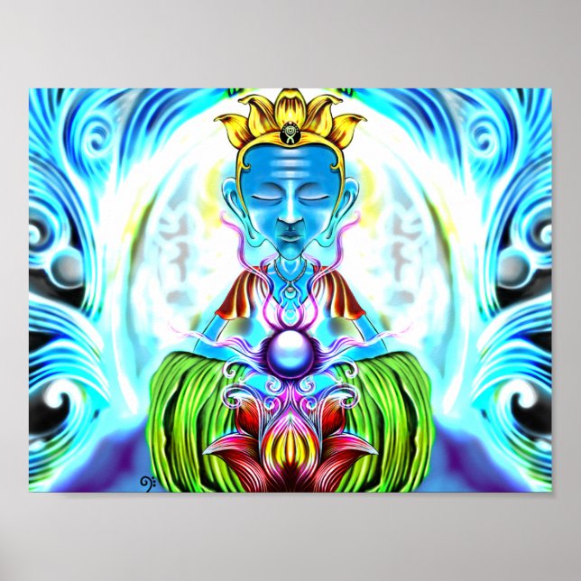 Poster Indra 11in X 8,5po (Devant)