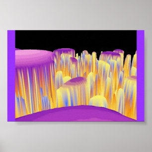 Poster Infinité du canyon de bonbons