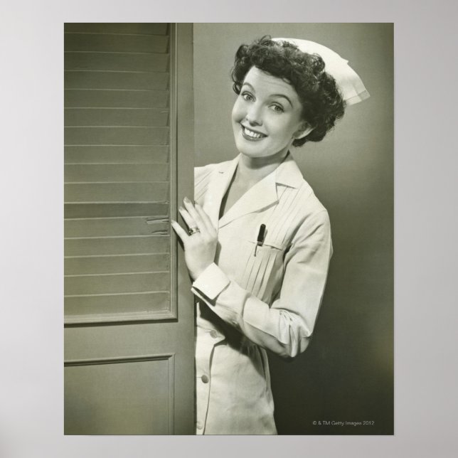 Poster Infirmière de Peeping (Devant)