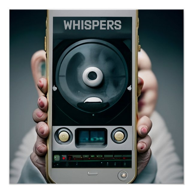 Poster Influences surnaturelles sur les dispositifs moder (Devant)