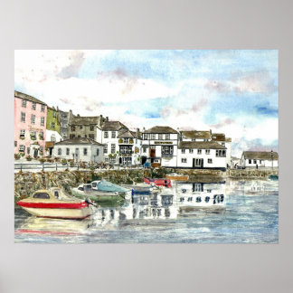 Poster 'Inner Harbor, Falmouth'