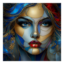 Innocence radieuse - Style de verre tendu