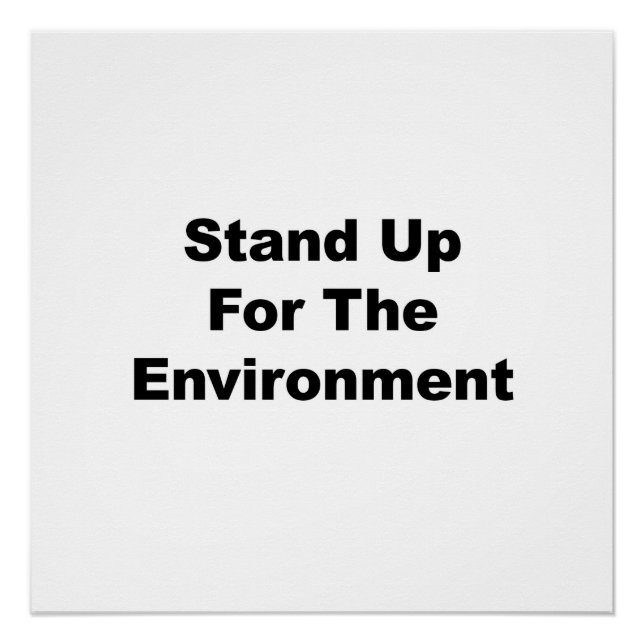 Poster Inscrivez-vous à la manifestation pour l'environne (Devant)