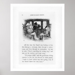 Poster Insectes en verre, illustration de 'Alice Th