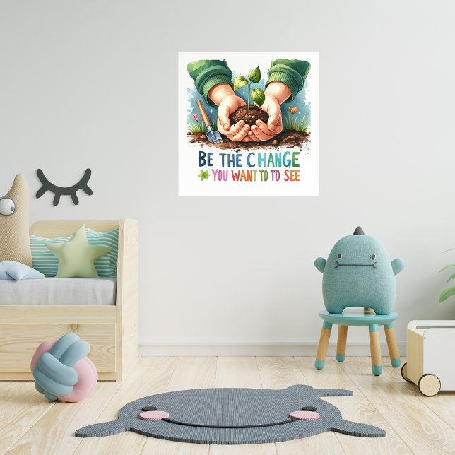 Poster inspirant de la nature (Créateur téléchargé)