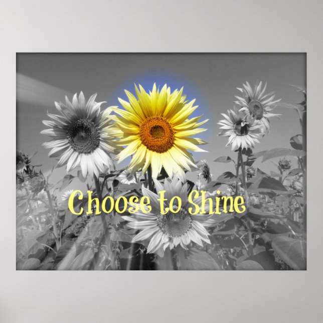 Poster Inspiration Choisissez de faire une citation avec  (Devant)