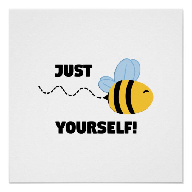 Poster Inspiration, sois toi-même (Devant)