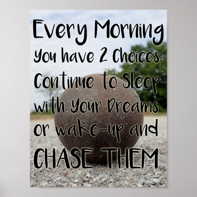 Poster Inspirational Shot Put Thot (Devant)