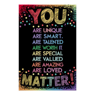 Poster Inspirationnel qui vous importe