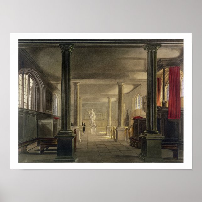 Poster Intérieur de la Faculté de Droit, Cambridge, de 'T (Devant)