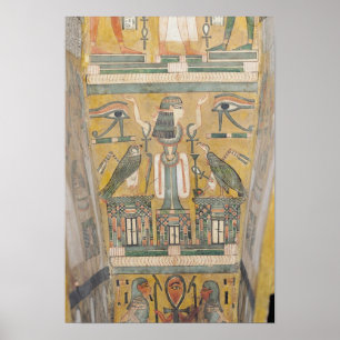 Poster Intérieur du cercueil d'Imenemipet