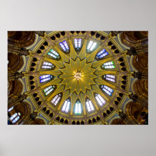 Poster Intérieur du dôme du bâtiment du Parlement