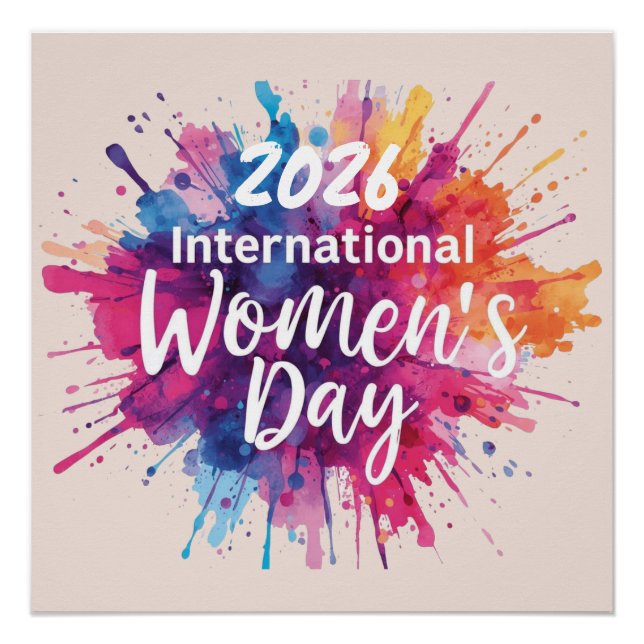 Poster International Women's Day 2026 (Devant)