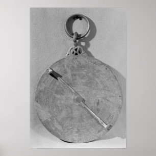 Poster Inverse d'un astrolabe maure, de Cordoue