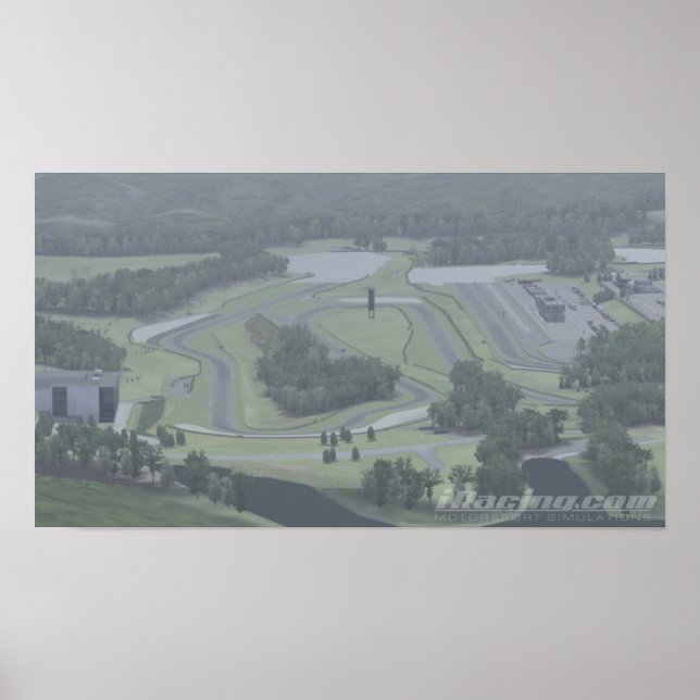 Poster iRacing Barber Motorsports Park (Devant)