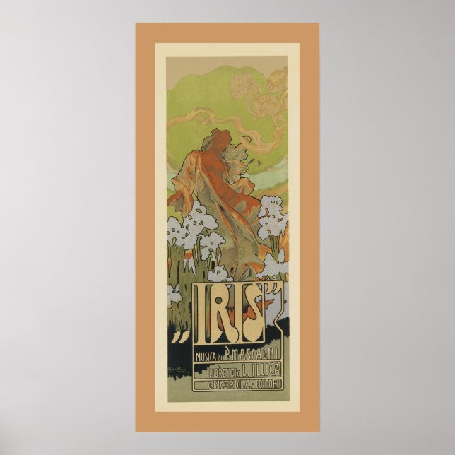 Poster Iris (Devant)