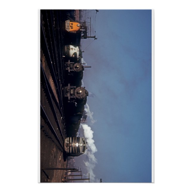 Poster Iron Horses à Ivy City, Washington, D.C. (Devant)