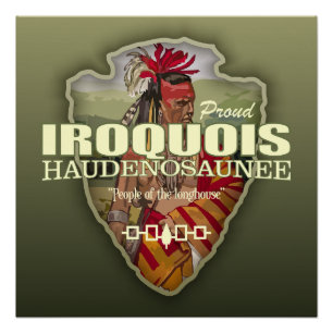 Poster Iroquois (flèche)