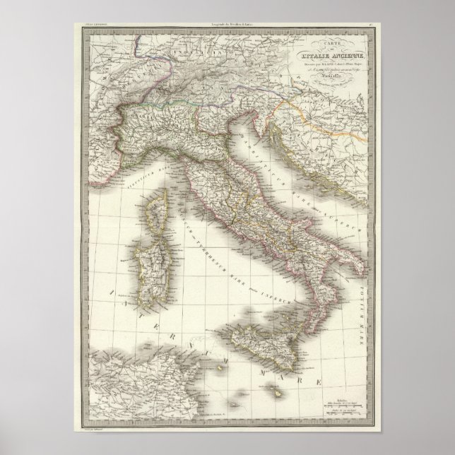 Poster Italie ancienne - Italie ancienne (Devant)