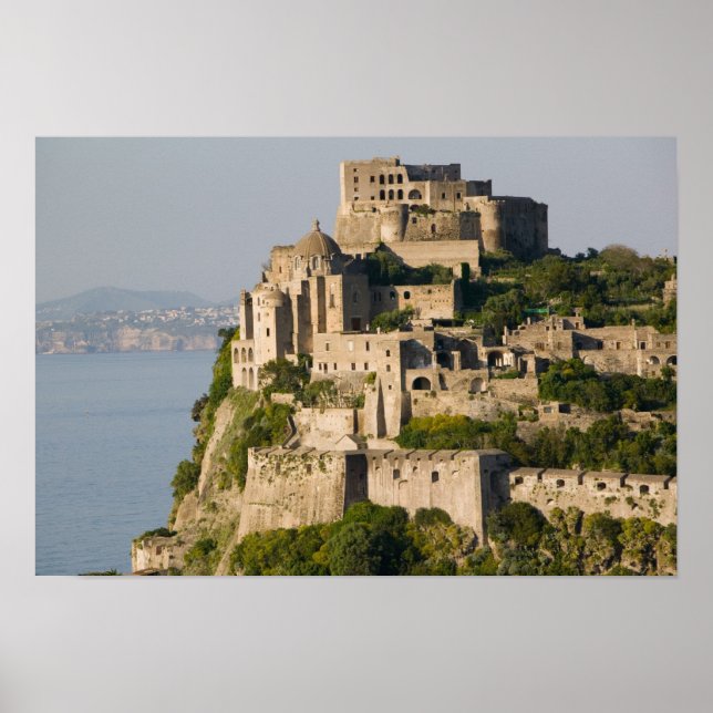 Poster ITALIE, Campanie, Baie de Naples), ISCHIE, (Devant)