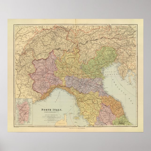 Poster Italie du Nord 2 (Devant)
