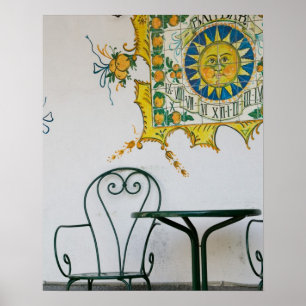 Poster ITALIE, Sicile, TAORMINE : Bam, Bar Café Détail