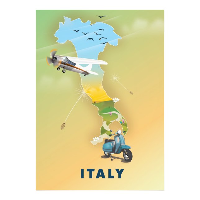 poster Italie Voyage. (Devant)