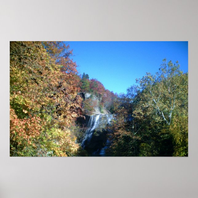 poster ITHACA NEW YORK WATERFALL (Devant)